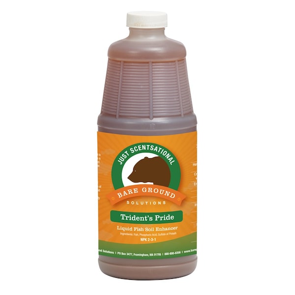 Just Scentsational Tridents Pride Liquid Fish Fertilizer One Quart By Bare Ground TP-1Q - main